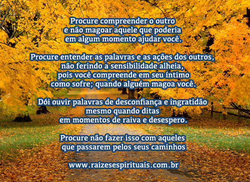 Compreensão em seus caminhos
