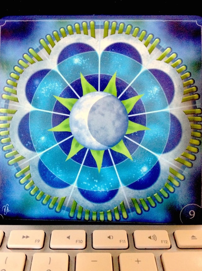 Mandala azul