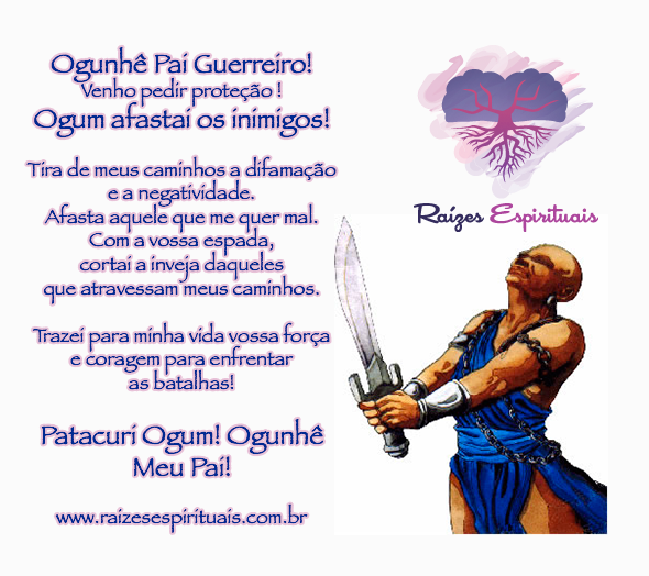 Ogum afastai o inimigo