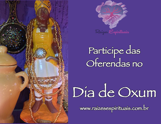 Oferendas no Dia de Oxum