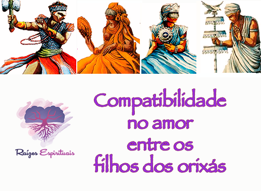 Compatibilidade no amor entre filhos dos orixás