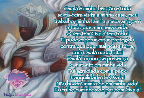 Oxalá é minha bênção