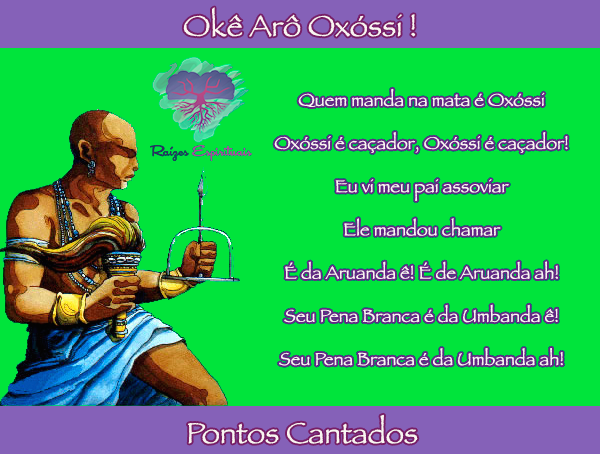 Ponto Cantado de Oxóssi