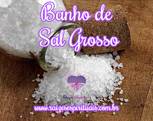 Banho de Sal Grosso