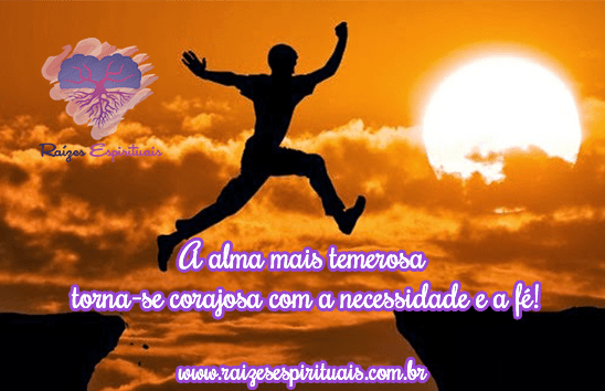 Coragem e fé