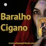 Baralho Cigano é uma mancia que une intuição e fatos de maneira simples e eficiente, uma leitura da linha do tempo que associa o passado, presente e futuro.