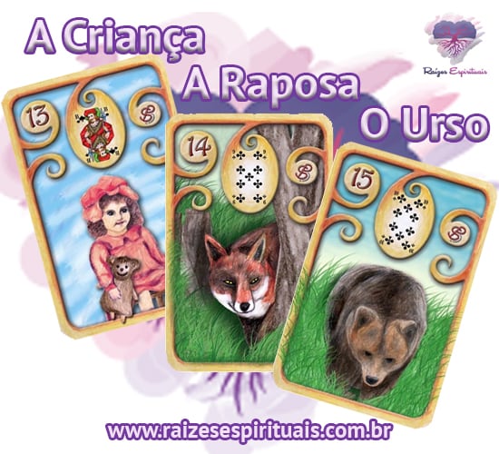 A Criança, A Raposa, O Urso e o Baralho Cigano