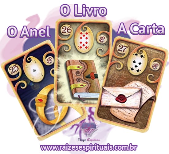 O Anel, O Livro, A Carta e o Baralho Cigano