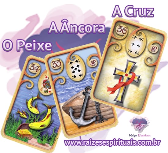O Peixe, A Âncora , A Cruz e o Baralho Cigano