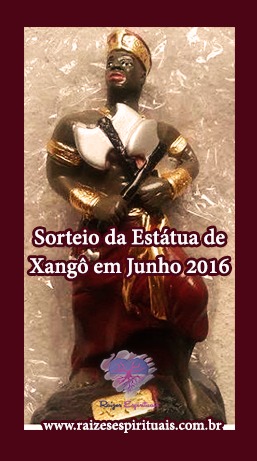 Sorteio da Estatua de Xango  Junho 2016