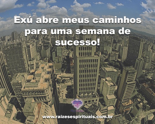 Exú abre meus caminhos