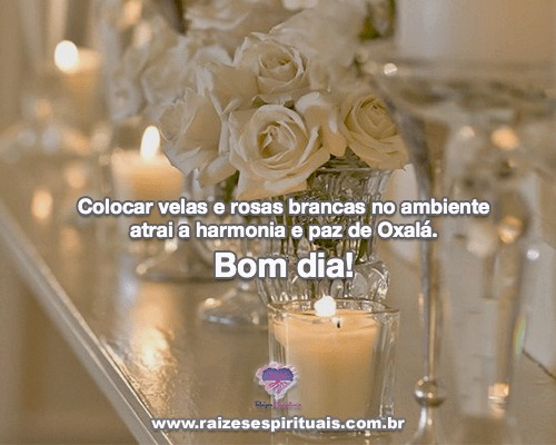 Harmonia e paz de Oxalá