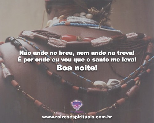 O santo me leva