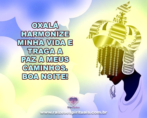Oxalá harmonize minha vida