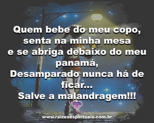 Salve a malandragem