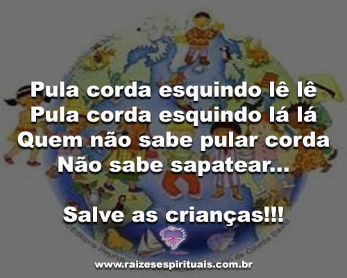 crianças