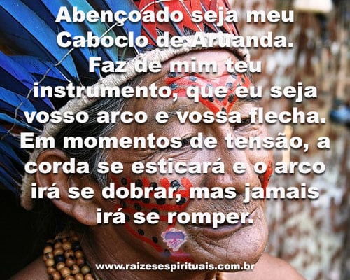 oração aos caboclos
