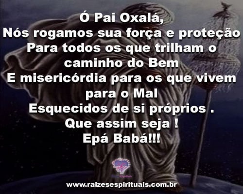 oxalá prece