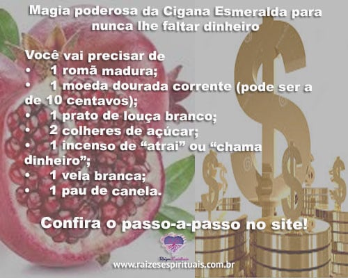magia cigana esmeralda