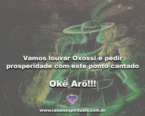 oxossi ponto