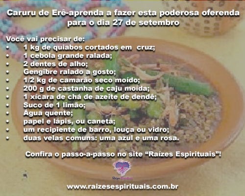 caruru-eres