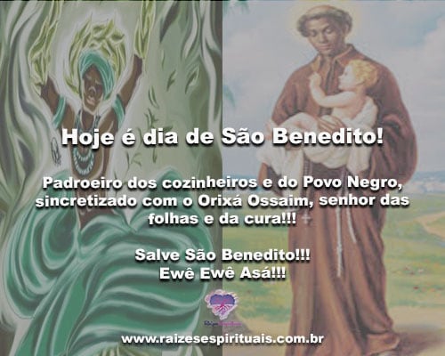 dia de são benedito-biscoito