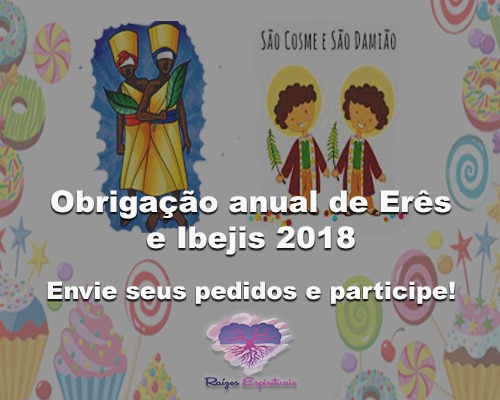 Obrigação anual de Erês e Ibejis