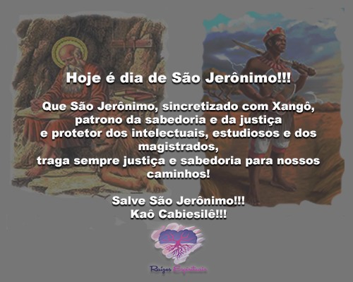 dia de sao jeronimo