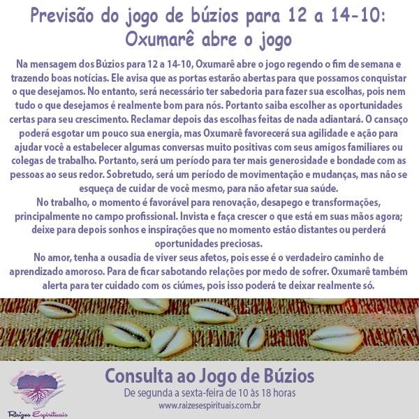 búzios para 12 a 14-10