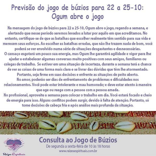 búzios para 22 a 25-10