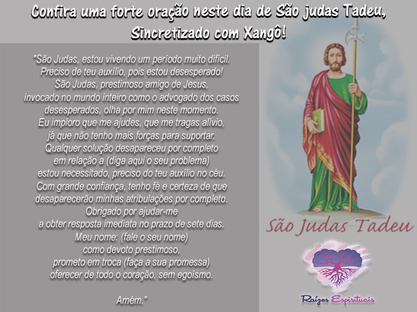 dia de são judas tadeu