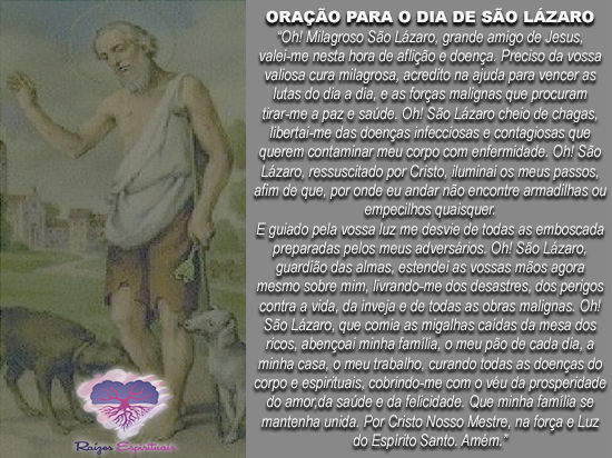 dia de são lázaro