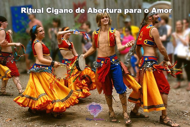 ritual cigano de abertura para o amor