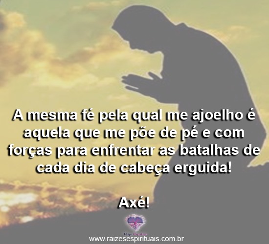 fe-pela-qual-me-ajoelho