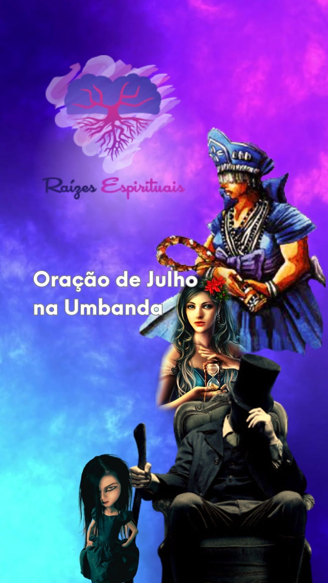 oração de julho na umbanda