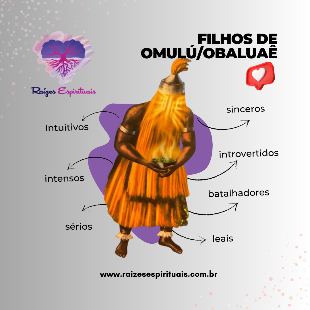 Características dos Filhos de Obaluaê e Omulú